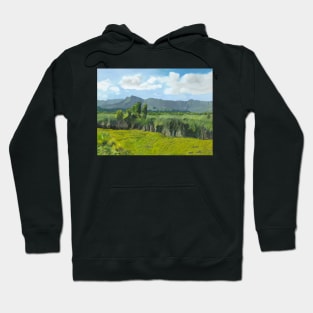 New Day at Kawanui (Left Panel of Triptych) Hoodie